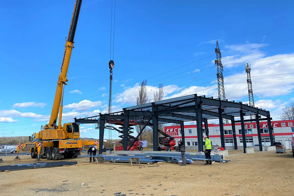 Montagestart im ATC-Business-Park-Nord!