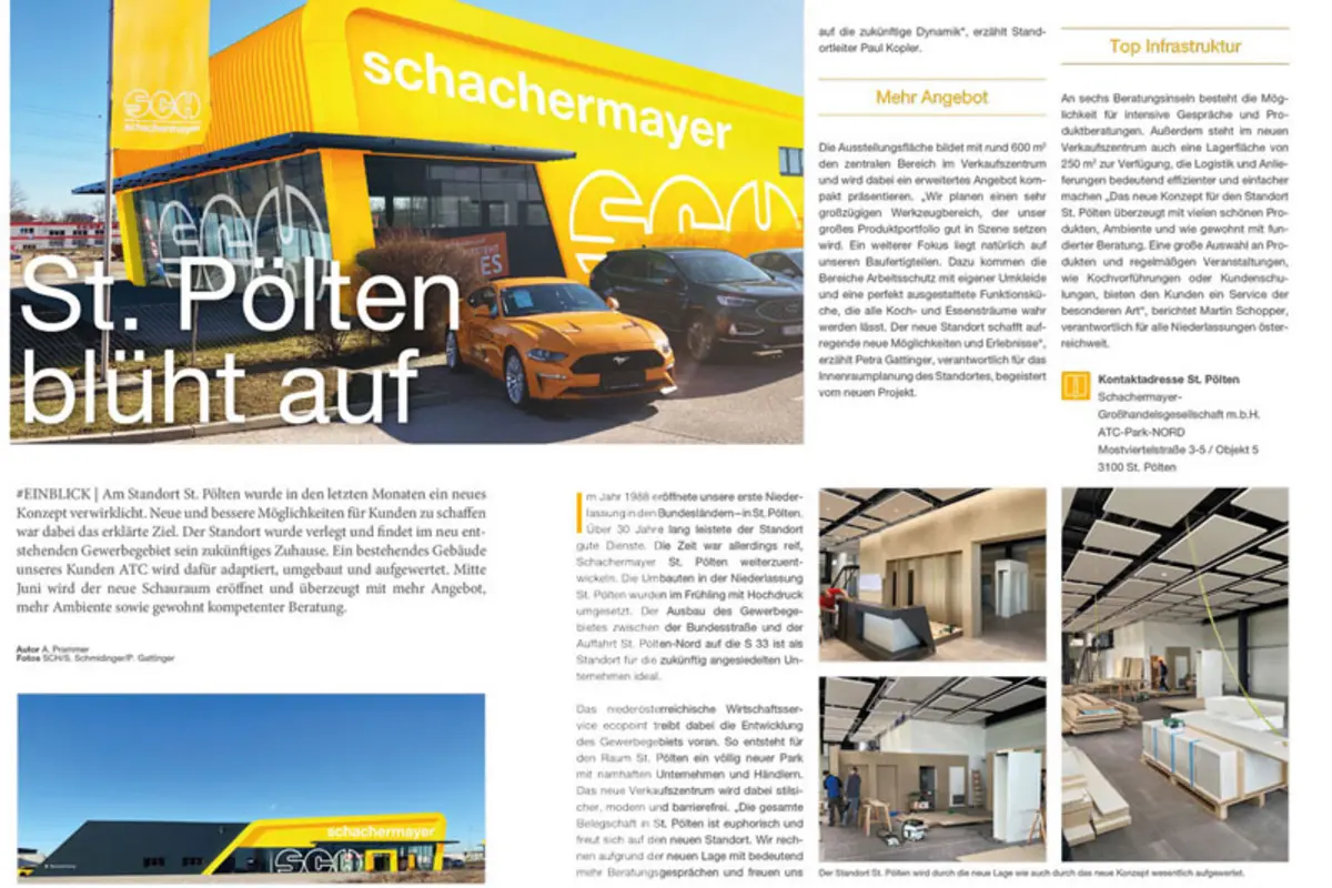 Bau Magazin Firma Schachermayer