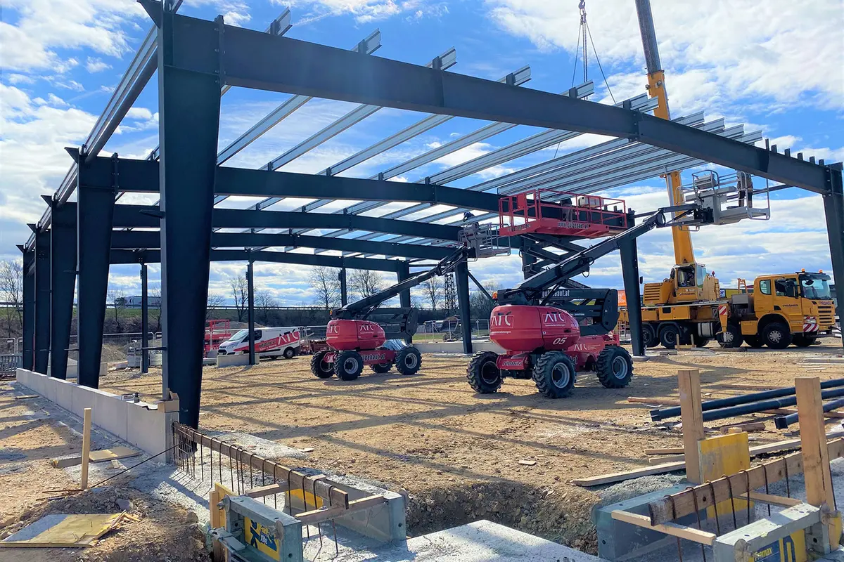 Montagestart im ATC-Business-Park-Nord!