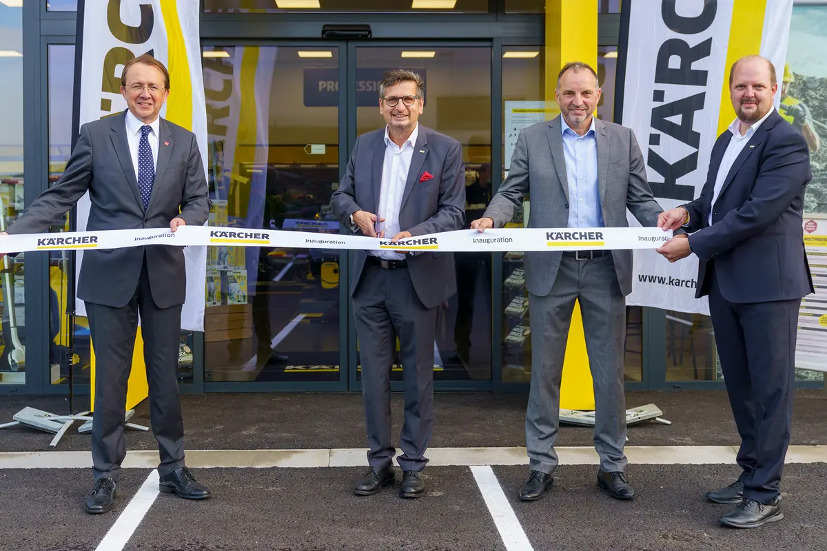 Eröffnung Kärcher Center St. Pölten