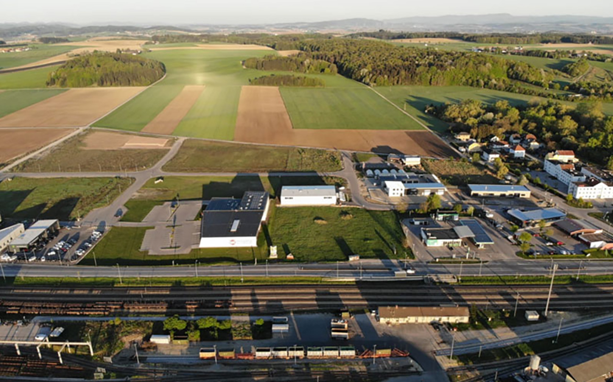 ATC Businesspark Drohnenaufnahme